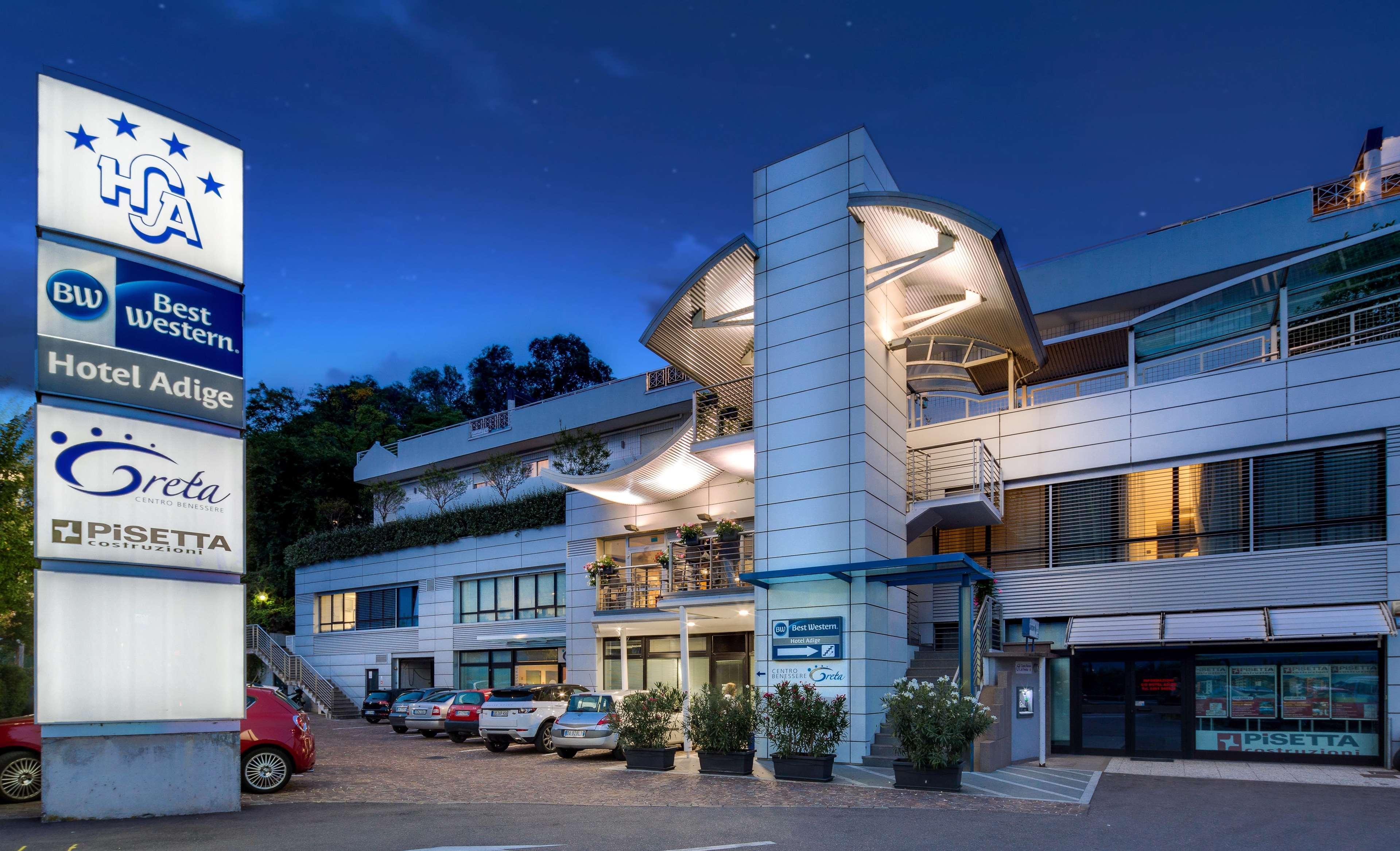Best Western Hotel Adige Trento Esterno foto