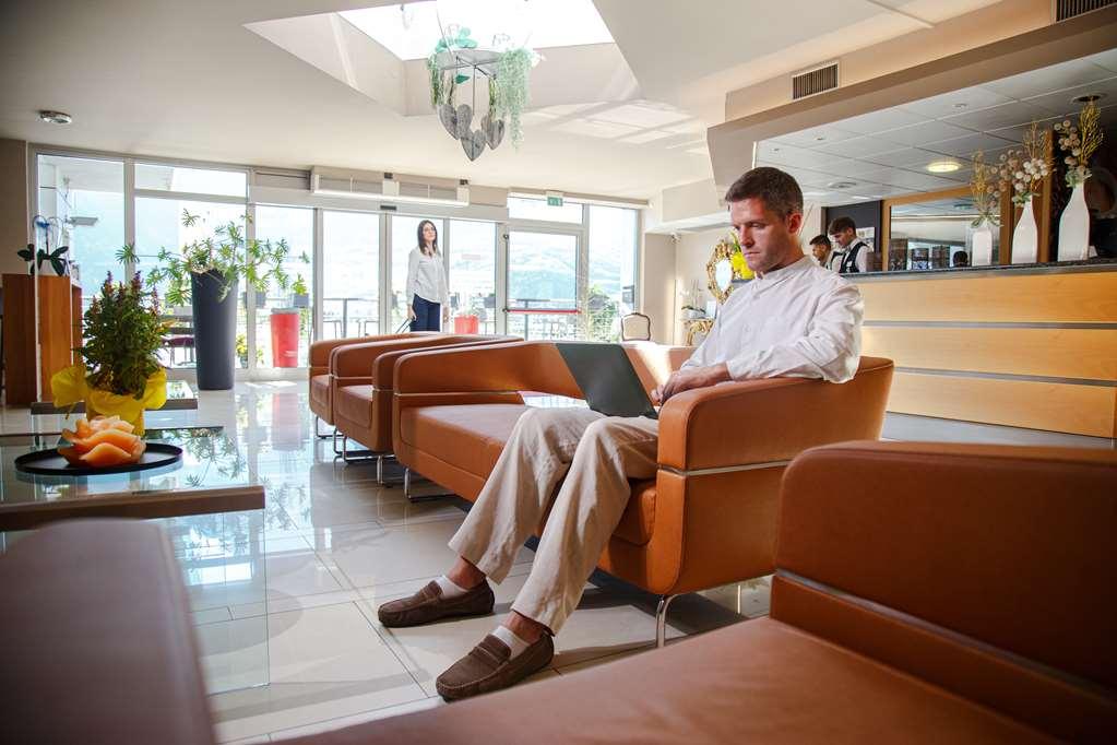 Best Western Hotel Adige Trento Interno foto